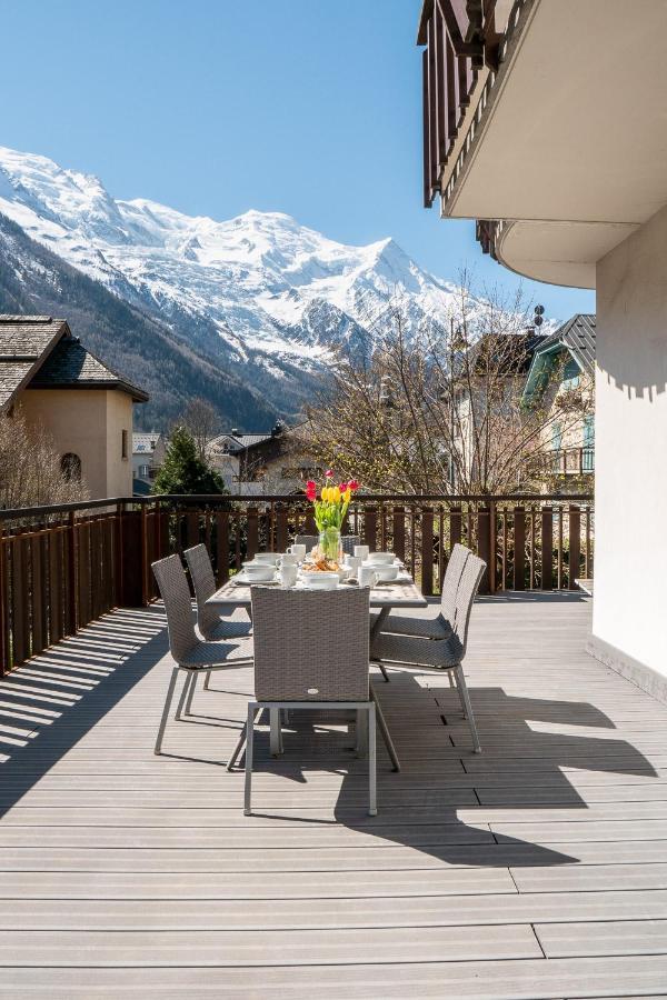 Apartment President - Alpes Travel - Central Chamonix - Sleeps 12 Kültér fotó