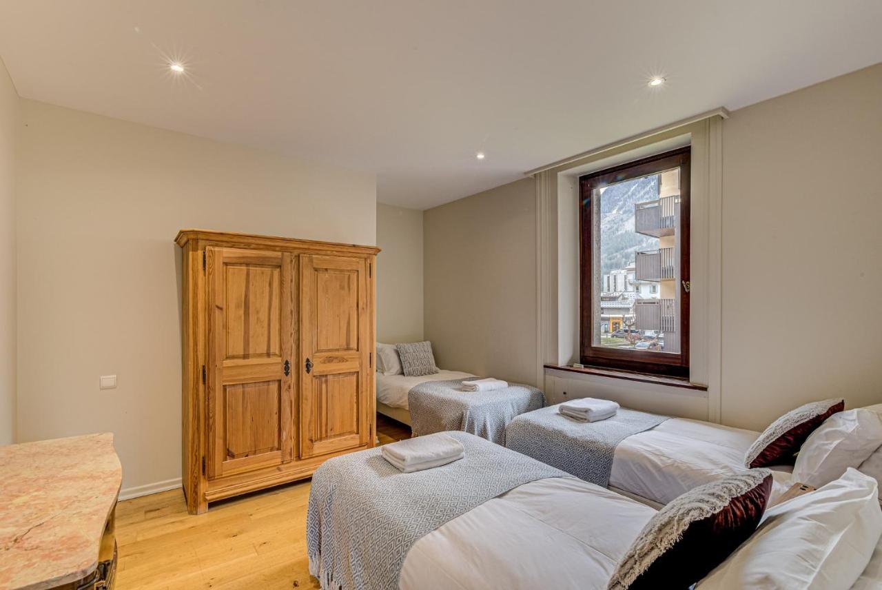 Apartment President - Alpes Travel - Central Chamonix - Sleeps 12 Kültér fotó